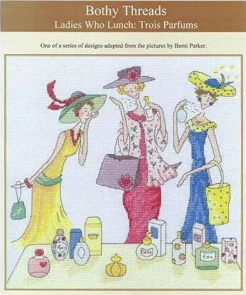 Top Quality lovely counted cross stitch kit bothy threads ladies who lunch trois parfums, perfume woman ladies
Top Quality lovely counted cross stitch kit bothy threads ladies who lunch trois parfums, perfume woman ladies