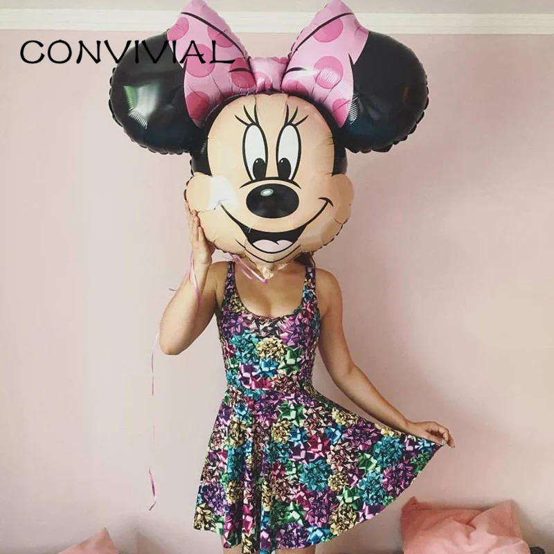 Huge Mickey Minnie Mouse Foil Balloons Party Cartoon Head Shape Inflatable Air Ballons Birthday Party Decoration Kids Toy PA159
Huge Mickey Minnie Mouse Foil Balloons Party Cartoon Head Shape Inflatable Air Ballons Birthday Party Decoration Kids Toy PA159