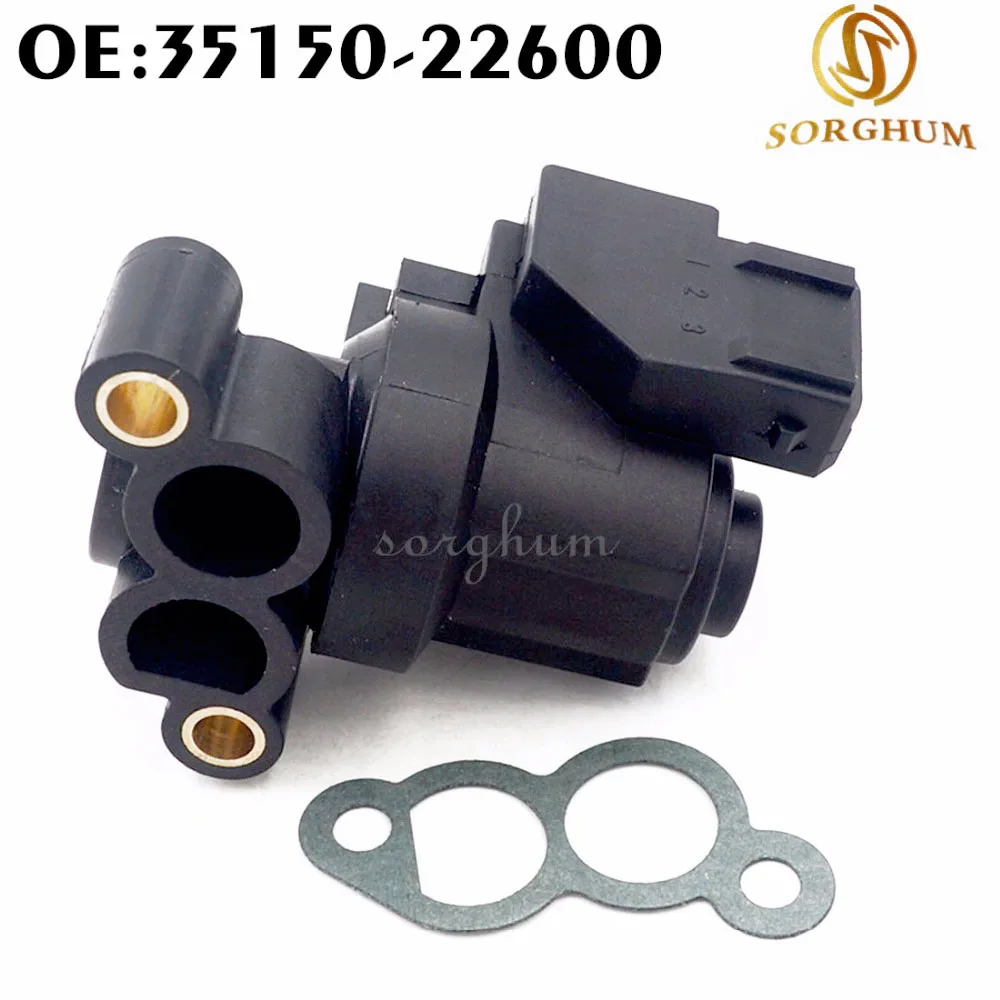 New IDLE AIR CONTROL VALVE For Hyundai ACCENT COUPE ELANTRA GETZ MATRIX TIBURON KIA CERATO Sportage 35150-22600 AC493 3515022600
New IDLE AIR CONTROL VALVE For Hyundai ACCENT COUPE ELANTRA GETZ MATRIX TIBURON KIA CERATO Sportage 35150-22600 AC493 3515022600