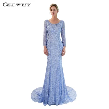 CEEWHY Open Back Lebanon Formal Dresses Gold Evening Gown Long Sleeve Luxury Evening Dress Bead Gown Maxi Vestido Saudi Arabia
CEEWHY Open Back Lebanon Formal Dresses Gold Evening Gown Long Sleeve Luxury Evening Dress Bead Gown Maxi Vestido Saudi Arabia