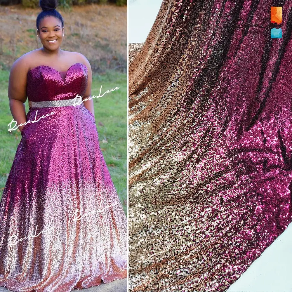 Elastic!! Rose Red And Gold Gradient Colour Sequins Net Lace Fabric African Guinea Sequined Mesh Tulle Lagos Wedding Prom Fabric
Elastic!! Rose Red And Gold Gradient Colour Sequins Net Lace Fabric African Guinea Sequined Mesh Tulle Lagos Wedding Prom Fabric