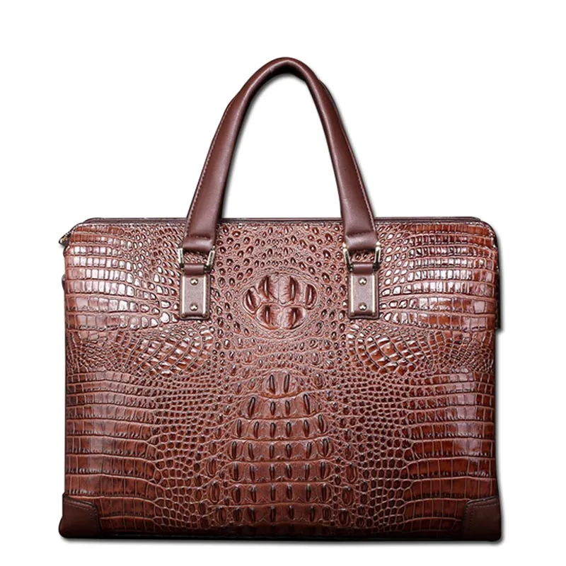 2017 luxury high quality crocodile pattern male briefcase 100% leather business casual men bag shoulder bag Messenger messenger
2017 luxury high quality crocodile pattern male briefcase 100% leather business casual men bag shoulder bag Messenger messenger
