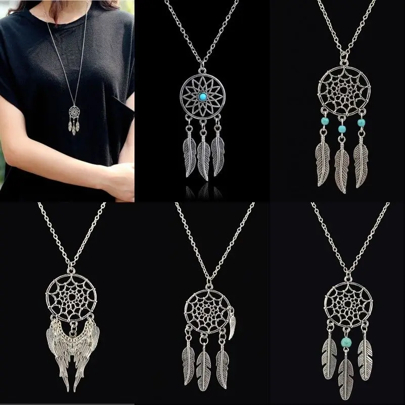 Bespmosp Bohemian Wings Plume Native American Fringe Trendy Charm Pendant Necklace Chain Dream Catcher Boho Choker Jewelry Hot
Bespmosp Bohemian Wings Plume Native American Fringe Trendy Charm Pendant Necklace Chain Dream Catcher Boho Choker Jewelry Hot