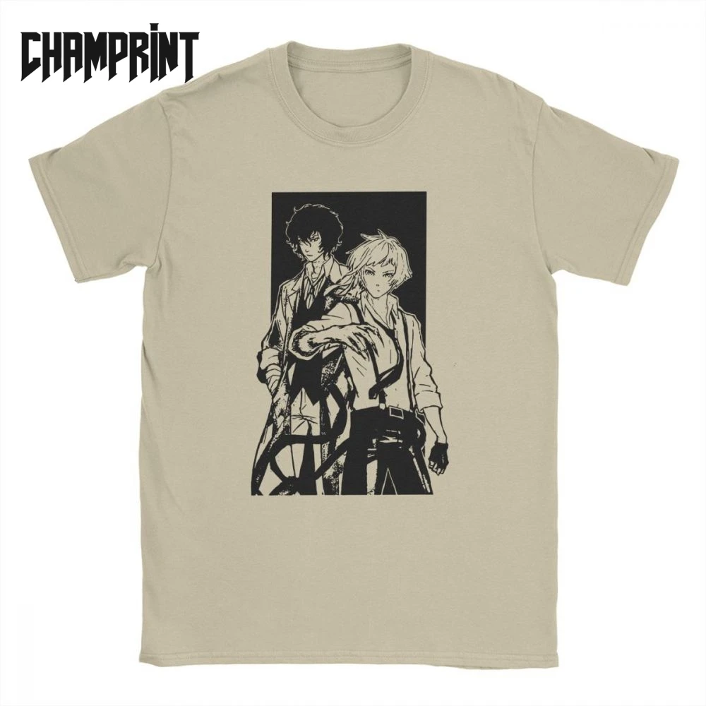 Bungou Stray Dogs T-Shirt for Men Round Collar Cotton T Shirts Bungo Anime Bsd Dazai Manga Short Sleeve Tee Shirt Plus Size
Bungou Stray Dogs T-Shirt for Men Round Collar Cotton T Shirts Bungo Anime Bsd Dazai Manga Short Sleeve Tee Shirt Plus Size