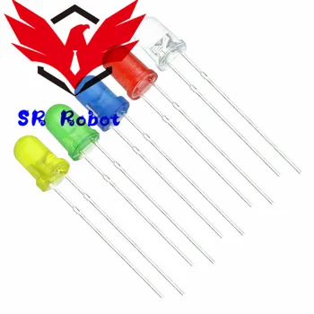 100pcs/Lot 3MM LED Diode Kit Mixed Color Red Green Yellow Blue White For Arduino Diy Teaching Experiment Project Starter Learn
100pcs/Lot 3MM LED Diode Kit Mixed Color Red Green Yellow Blue White For Arduino Diy Teaching Experiment Project Starter Learn