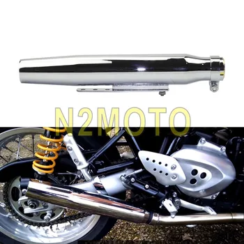 Chrome Motorcycle 415mm Tapered Exhaust Muffler Pipe with Reducer Galvanized Silencer for Harley Cafe Racer Chopper
Chrome Motorcycle 415mm Tapered Exhaust Muffler Pipe with Reducer Galvanized Silencer for Harley Cafe Racer Chopper