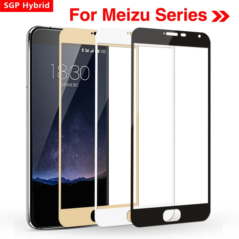 Защитное стекло для Meizu M5 Note закаленное с полным покрытием M5s M3 M6 Защитная пленка