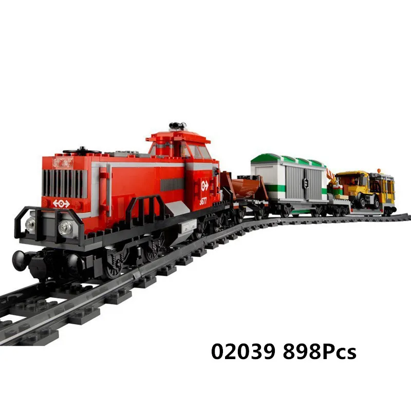 02039 Genuine 898Pcs City Series Legoinglys Red Cargo Train 3677 Building Blocks Bricks Educational Toys Christmas Gifts
02039 Genuine 898Pcs City Series Legoinglys Red Cargo Train 3677 Building Blocks Bricks Educational Toys Christmas Gifts