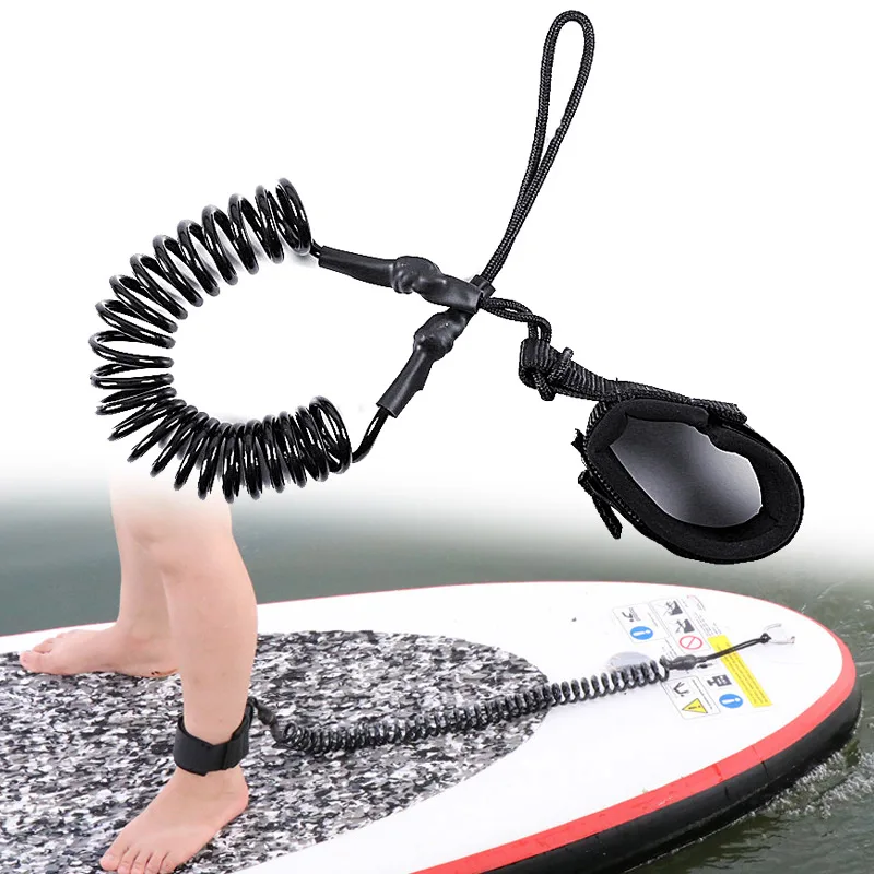 Surfing Accessory 10ft TPU Paddle Board Rope SUP Ankle Leash Surfboard Coiled Stand UP Paddle Board
Surfing Accessory 10ft TPU Paddle Board Rope SUP Ankle Leash Surfboard Coiled Stand UP Paddle Board