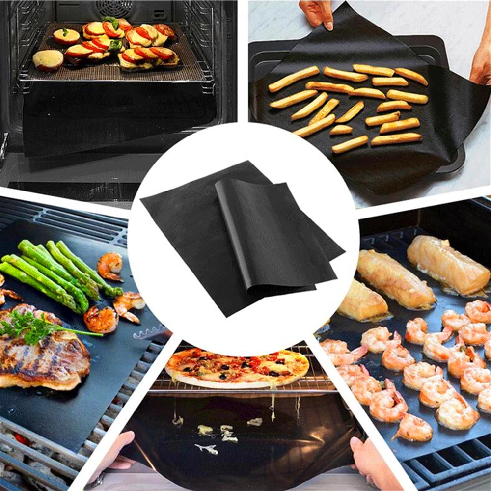 2pc Non Stick Teflon Bbq Matt Mat Grill Baking Mesh Easily Cleaned Heat Resistance Mintiml Non-stick Bbq Grill Mat Barbecue Mats
2pc Non Stick Teflon Bbq Matt Mat Grill Baking Mesh Easily Cleaned Heat Resistance Mintiml Non-stick Bbq Grill Mat Barbecue Mats