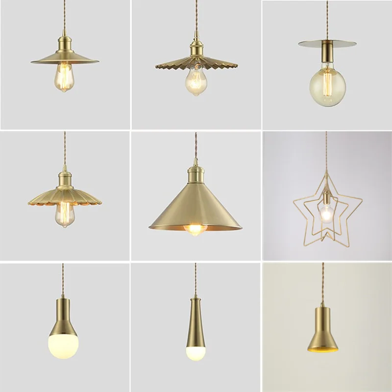 Nordic light luxury brass single-headed small chandelier personality bedside lamp window bar dining room Chandelier
Nordic light luxury brass single-headed small chandelier personality bedside lamp window bar dining room Chandelier