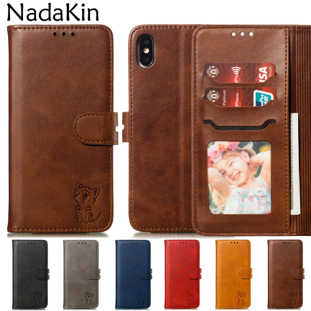 Happy Cat Texture Flip Book Phone Shell Case for iPhone X XS MAX XR 6 6S 7 8 Plus Plain Leather Wallet Cover With Card Slots
Happy Cat Texture Flip Book Phone Shell Case for iPhone X XS MAX XR 6 6S 7 8 Plus Plain Leather Wallet Cover With Card Slots