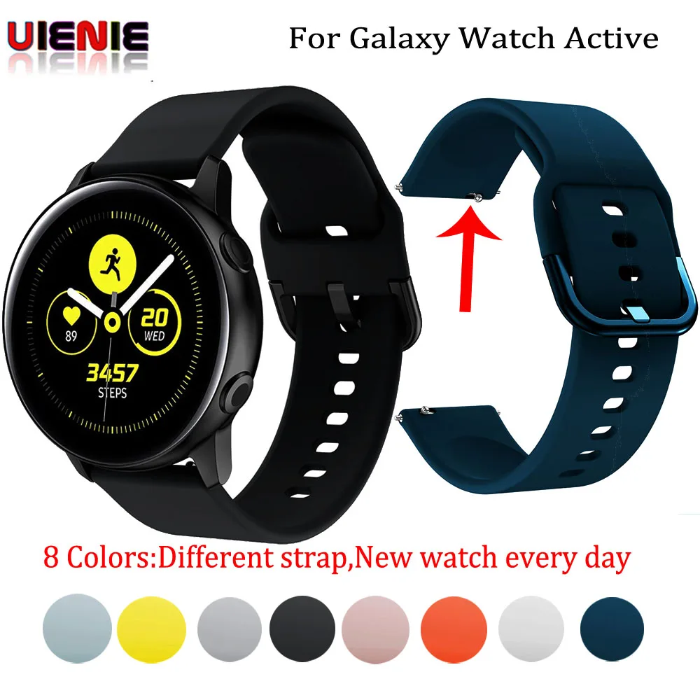 20mm sport Bracelet for Samsung Galaxy Watch Active 2 42mm Silicone Wristband Gear S2 Strap for Moto 360 Correa Amazfit Bip Band
20mm sport Bracelet for Samsung Galaxy Watch Active 2 42mm Silicone Wristband Gear S2 Strap for Moto 360 Correa Amazfit Bip Band