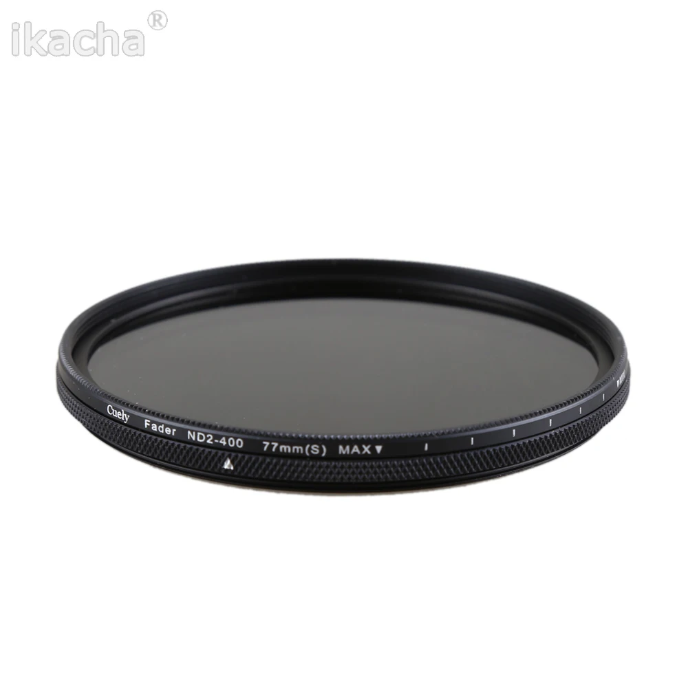 SirMo ND2-400 Neutral Density ND Filter Fader Variable Adjustable Optical Glass Lens