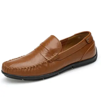 2018 New Big Size 37-47 New Arrival Split Leather Men Shoes Fashion Top Quality Driving Moccasins Slip On Loafers Men Flat Shoes
2018 New Big Size 37-47 New Arrival Split Leather Men Shoes Fashion Top Quality Driving Moccasins Slip On Loafers Men Flat Shoes