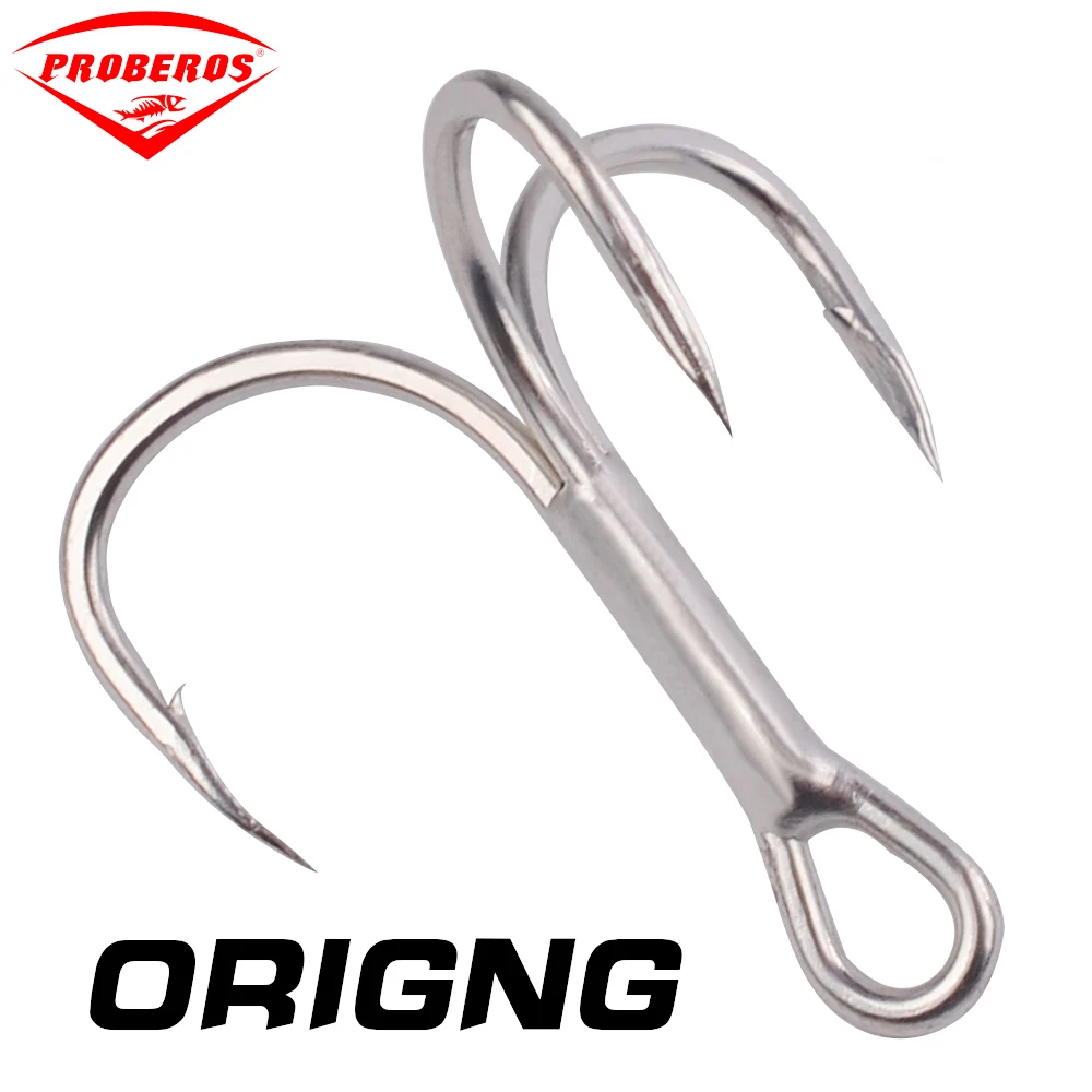 20pc/Box Super Sharp ORIGIN Hook Treble Fishing Hooks 2/4/6/8/10# High Carbon Steel 82MN Treble Hooks Fishing Tackle ST-41-3X-CP
20pc/Box Super Sharp ORIGIN Hook Treble Fishing Hooks 2/4/6/8/10# High Carbon Steel 82MN Treble Hooks Fishing Tackle ST-41-3X-CP