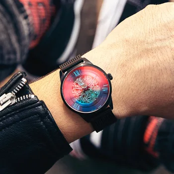 SOLLEN Skeleton Automatic Watch Men Stainless Steel Band Men's Sport Mechanical Watch Waterproof Polarized Mechanical Wristwatch
SOLLEN Skeleton Automatic Watch Men Stainless Steel Band Men's Sport Mechanical Watch Waterproof Polarized Mechanical Wristwatch