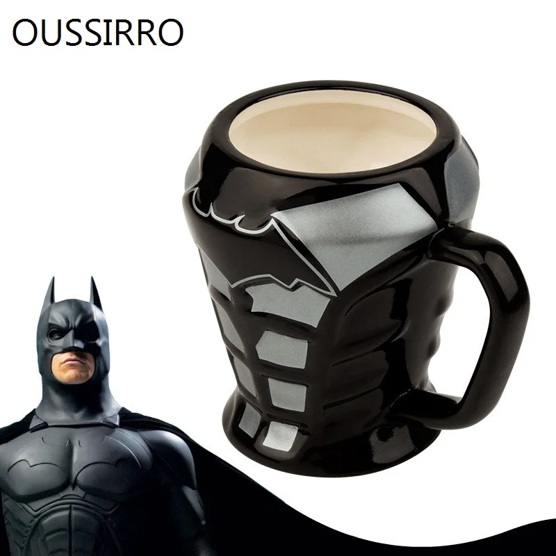 OUSSIRRO Avengers League Batman 3D Armor Loricae Mugs Superhero Ceramics Coffee Milk Tea Cup Office Decorate Copo Cartoon Gifts
OUSSIRRO Avengers League Batman 3D Armor Loricae Mugs Superhero Ceramics Coffee Milk Tea Cup Office Decorate Copo Cartoon Gifts
