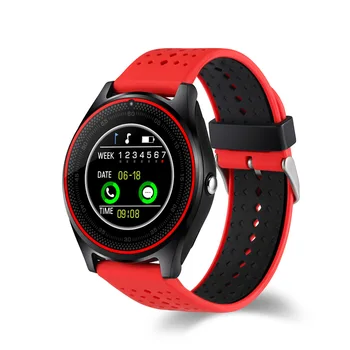 V9 Smart Watch Touch Screen Dialing Sport Wristwatch for Android IOS Bluetooth Remote Camera Music Player SMS Call Reminder
V9 Smart Watch Touch Screen Dialing Sport Wristwatch for Android IOS Bluetooth Remote Camera Music Player SMS Call Reminder