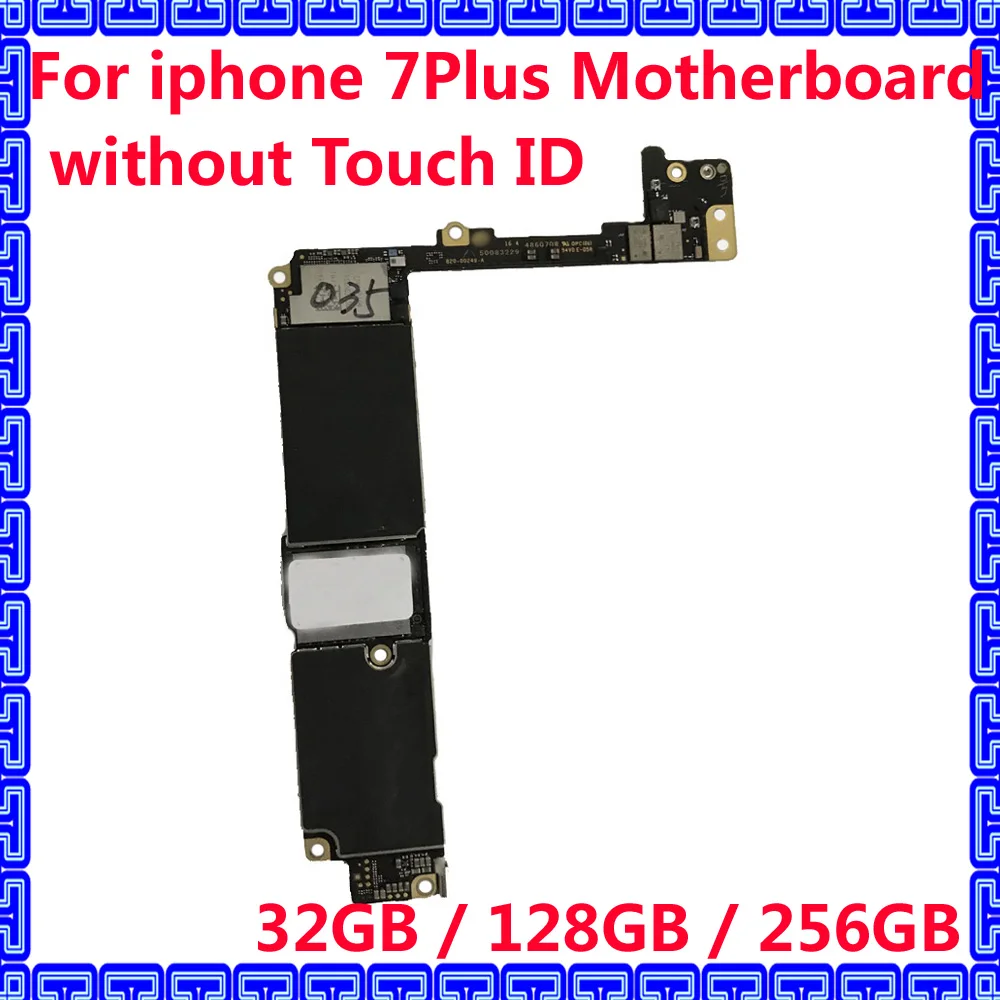 100% Unlocked iCloud IOS system motherboard for iphone 7 Plus 7Plus Original mainboard without touch ID 32GB / 128GB / 256GB
100% Unlocked iCloud IOS system motherboard for iphone 7 Plus 7Plus Original mainboard without touch ID 32GB / 128GB / 256GB