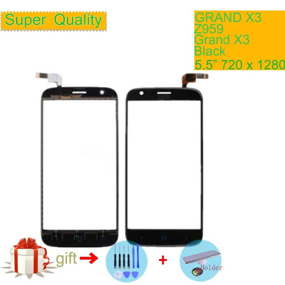 Touch Screen Digitizer For ZTE Grand X3 Z959 Z 959 Touch Panel Touchscreen Lens Front Glass Sensor NO LCD Z959 Replacement
Touch Screen Digitizer For ZTE Grand X3 Z959 Z 959 Touch Panel Touchscreen Lens Front Glass Sensor NO LCD Z959 Replacement