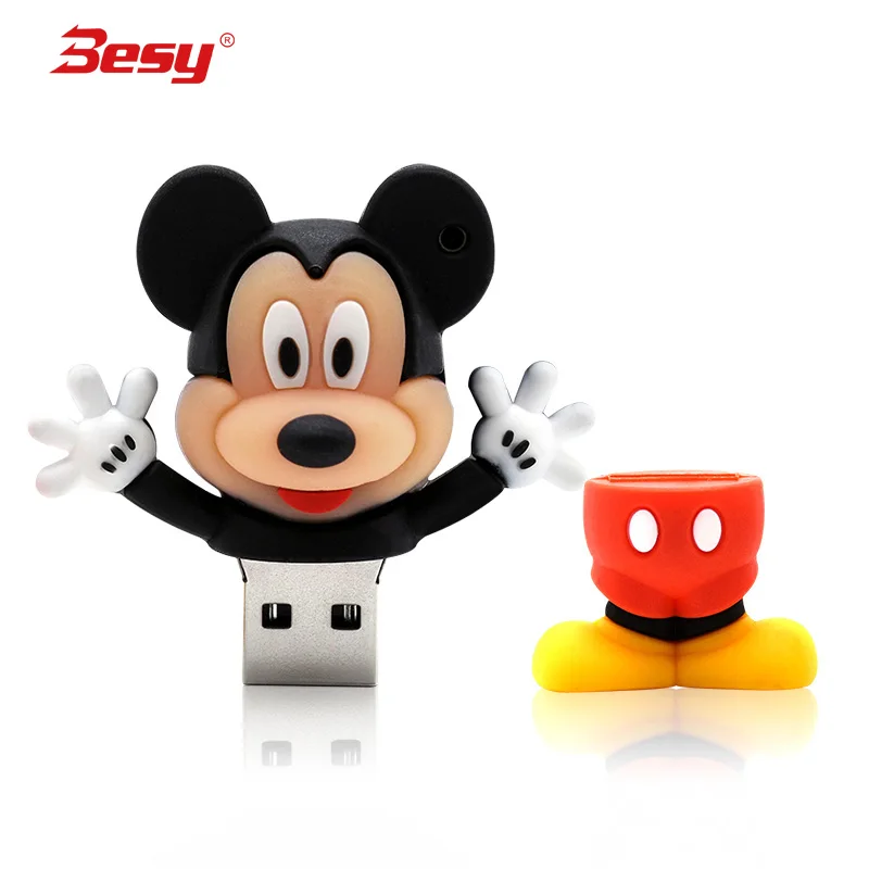 

minnie mouse Memory stick cartoon pen drive 8gb pendrives 32g 64G mikey usb flash drive 16g usb mouse styles key chain