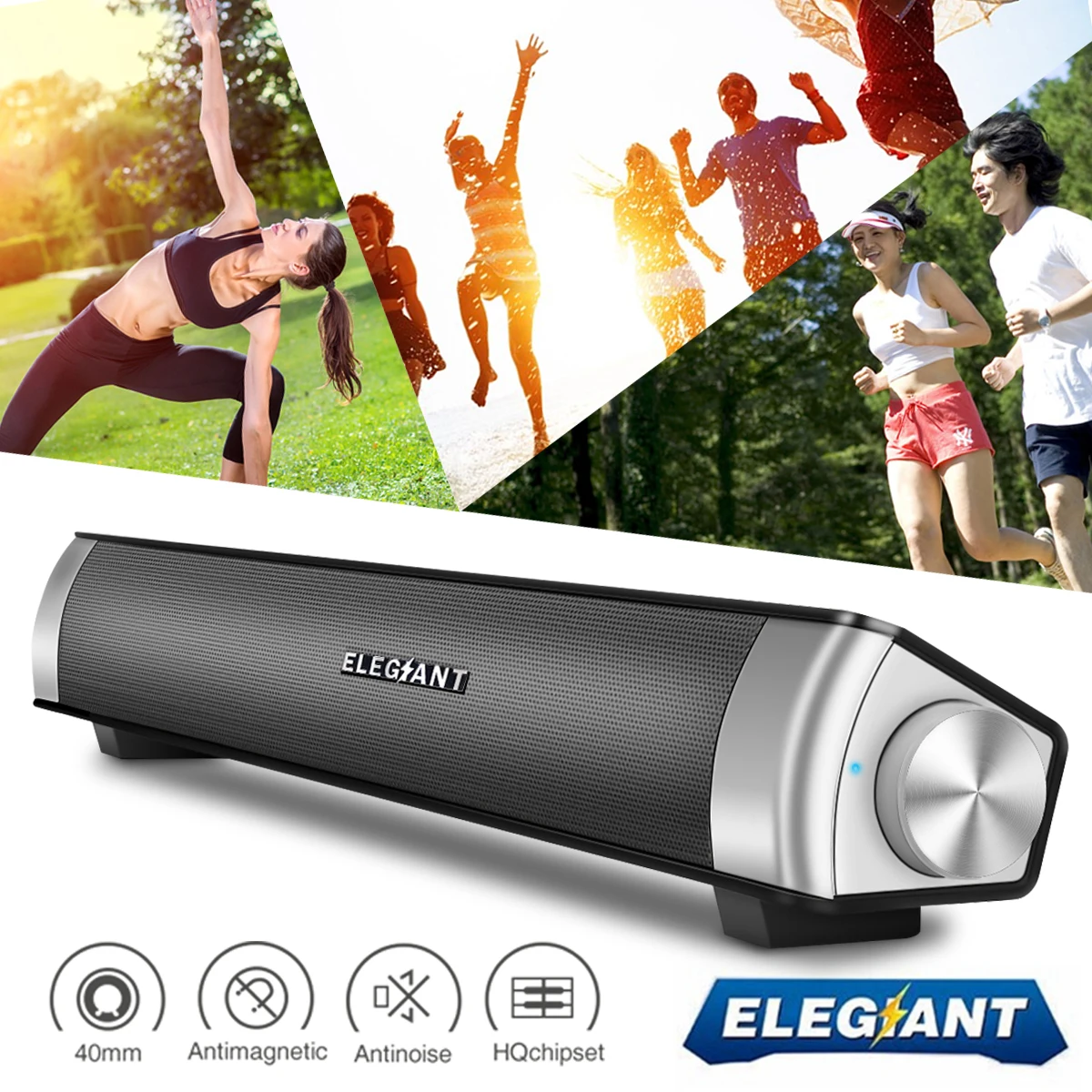 USB Powered Wireless Bluetooth Sound Bar Speaker for Desktop PC Computer TF Aux Mode
USB Powered Wireless Bluetooth Sound Bar Speaker for Desktop PC Computer TF Aux Mode