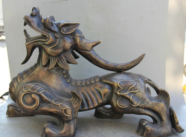 JP S0524 22" Chinese Bronze Feng Shui animal fly Unicorn Beast Pi Xiu sculpture Statue Discount 35% 
JP S0524 22" Chinese Bronze Feng Shui animal fly Unicorn Beast Pi Xiu sculpture Statue Discount 35%