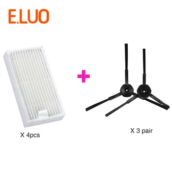 4pcs HEPA Filter +3 Pair Cleaning Side Brush to Cleaning Dust with High Efficient for X500 KK8 CR120 CEN540 Robot Vacuum Cleaner
4pcs HEPA Filter +3 Pair Cleaning Side Brush to Cleaning Dust with High Efficient for X500 KK8 CR120 CEN540 Robot Vacuum Cleaner