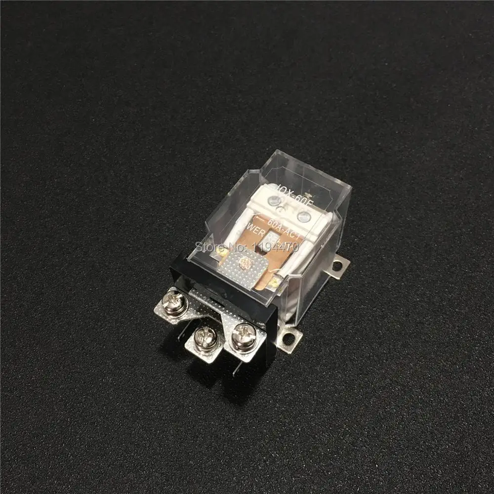 1pcs JQX-60F 1Z 60A High Power Relay DC12V DC24V AC110V AC220V JQX-60F-1Z Intermediate Relays 1NO 1NC
1pcs JQX-60F 1Z 60A High Power Relay DC12V DC24V AC110V AC220V JQX-60F-1Z Intermediate Relays 1NO 1NC