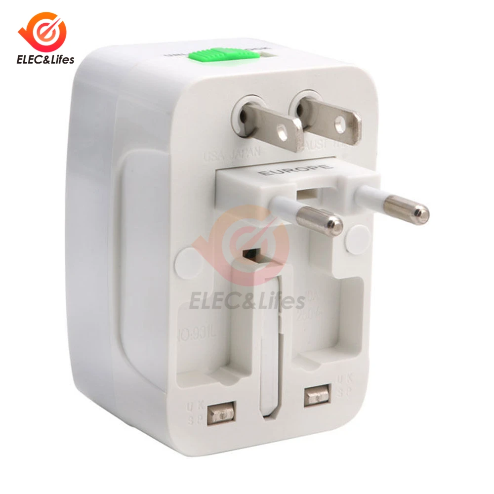 1 Set Universal AC Power Charger Adapter International AU US UK EU European plug Wall /Travel Charger Adapter socket Converter
1 Set Universal AC Power Charger Adapter International AU US UK EU European plug Wall /Travel Charger Adapter socket Converter