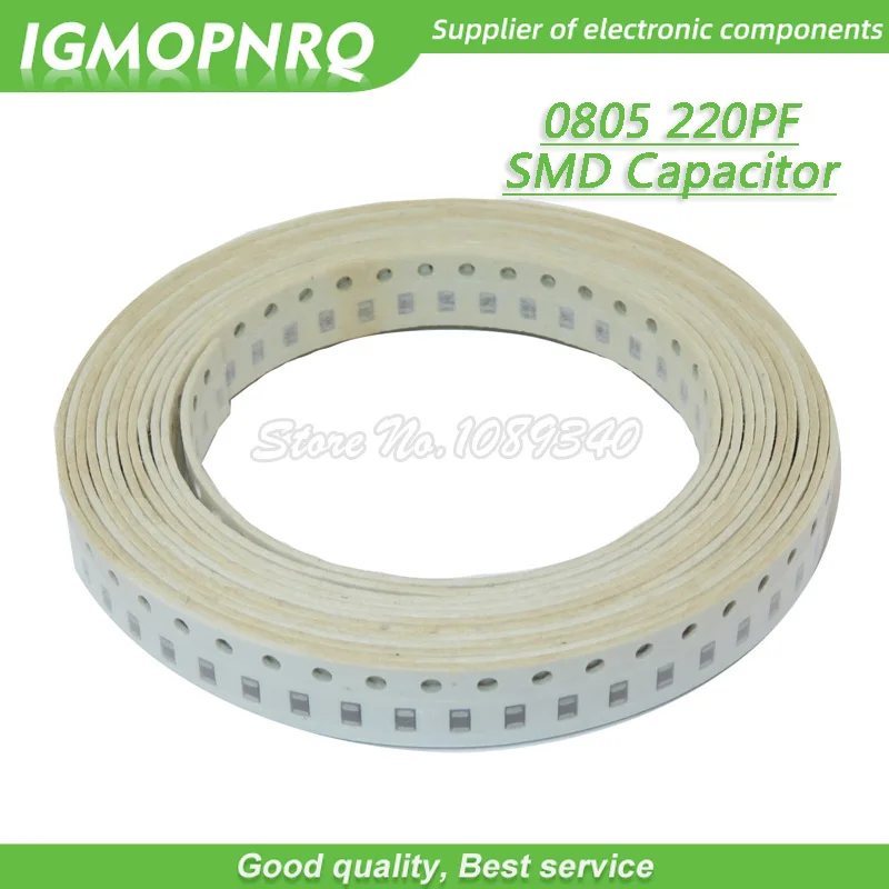 100 шт. 220pF 0508-220pf X7R погрешность 10/50 в 0805 SMD толстая пленка чип многослойный керамический конденсатор
100 шт. 220pF 0508-220pf X7R погрешность 10/50 в 0805 SMD толстая пленка чип многослойный керамический конденсатор