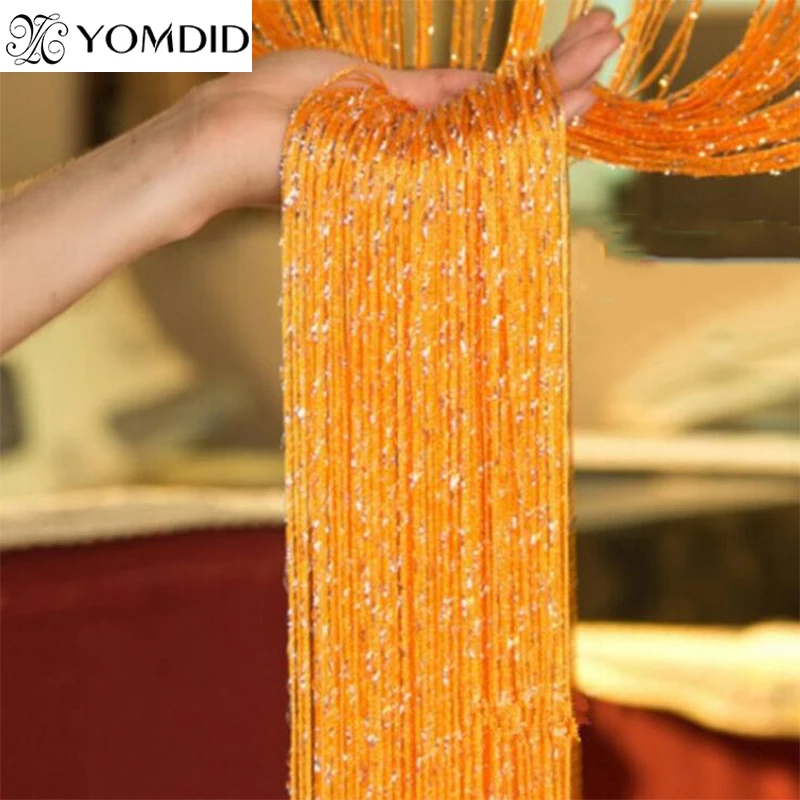 Sliver Shiny line Curtain Tassel Flash Silver Line String Curtain for Living room Window Door Sheer Curtains Home Decoration
Sliver Shiny line Curtain Tassel Flash Silver Line String Curtain for Living room Window Door Sheer Curtains Home Decoration