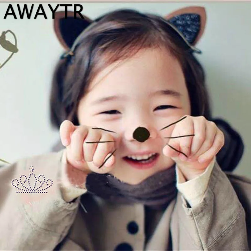 AWAYTR 2017 1 Pair Cute Stereo Cat Ear Hairpin in Girls' Hair Accessories Shiny Multicolor Baby Hair Clips Party Tiara Gift
AWAYTR 2017 1 Pair Cute Stereo Cat Ear Hairpin in Girls' Hair Accessories Shiny Multicolor Baby Hair Clips Party Tiara Gift