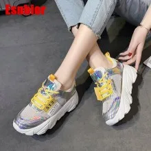sneakers women 2019 Breathable Mesh Casual Shoes Female Vulcanized shoes Fashion Sneaker Lace Up Leisure Female platform Shoes
sneakers women 2019 Breathable Mesh Casual Shoes Female Vulcanized shoes Fashion Sneaker Lace Up Leisure Female platform Shoes