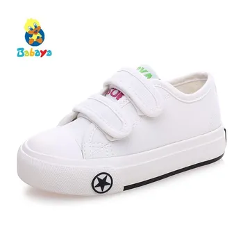 Children Canvas Shoes For Girls Kids Shoes Girls Boys Sneakers Breathable 2017 New Autumn Spring Baby Shoes White 2-9 Years Old
Children Canvas Shoes For Girls Kids Shoes Girls Boys Sneakers Breathable 2017 New Autumn Spring Baby Shoes White 2-9 Years Old