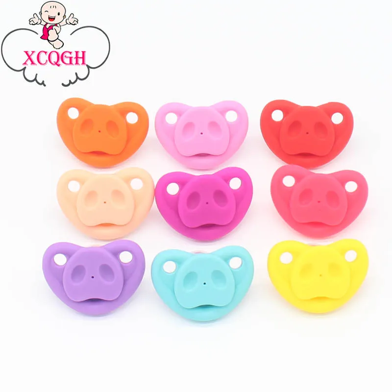 XCQGH Pacifier Cartoon Pig Nose Chupetas Soft Silicone Baby Pacifier Soother Nipple For Infant Newborn Baby Feeding Dummy 9Color
XCQGH Pacifier Cartoon Pig Nose Chupetas Soft Silicone Baby Pacifier Soother Nipple For Infant Newborn Baby Feeding Dummy 9Color