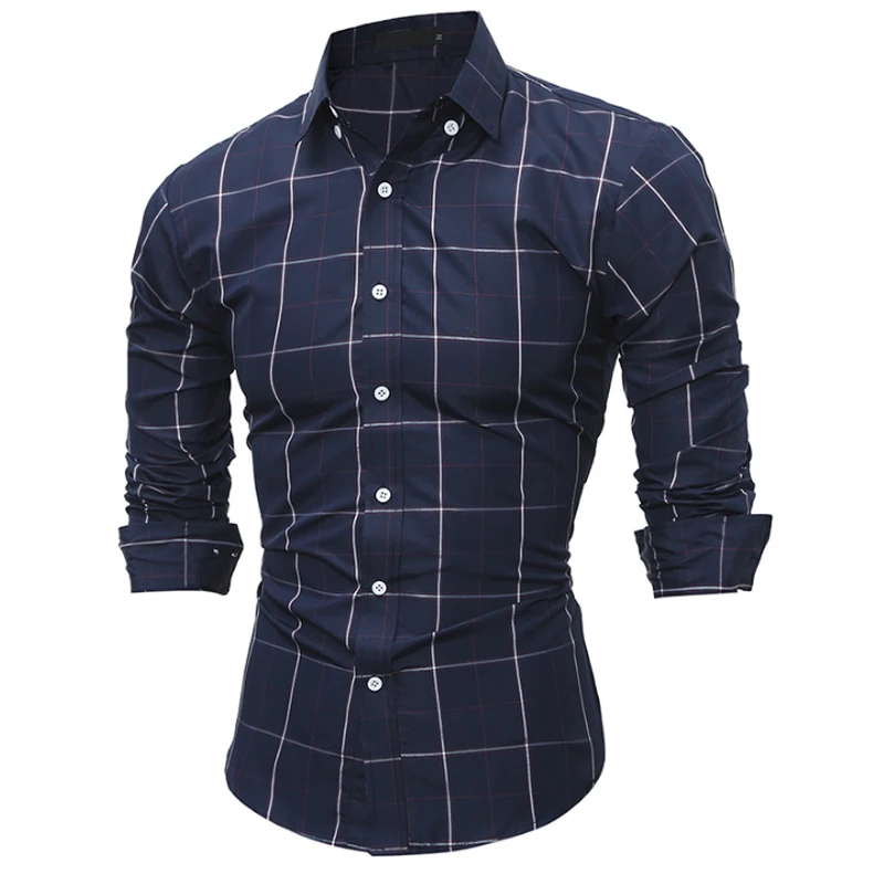 Chemise Homme 2018 Brand Fashion Long Sleeve Shirt All-Match Dress Shirts Men Clothes Plaid Shirt Slim Stylish Men'S Shirts XXL
Chemise Homme 2018 Brand Fashion Long Sleeve Shirt All-Match Dress Shirts Men Clothes Plaid Shirt Slim Stylish Men'S Shirts XXL
