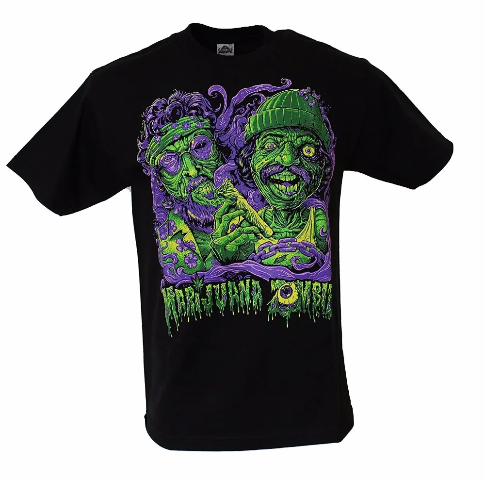 Vintage Tee Shirts Short Sleeve Fashion 2018 Crew Neck Mens Cheech And Chong Maijuana Zombie Men'S Funny T Shirt Tees
Vintage Tee Shirts Short Sleeve Fashion 2018 Crew Neck Mens Cheech And Chong Maijuana Zombie Men'S Funny T Shirt Tees