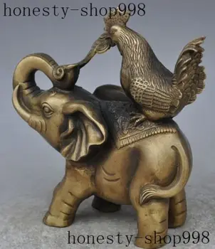 christmas 7"Chinese fengshui bronze zodiac Cock Rooster Chicken ride elephant Ruyi statue halloween
christmas 7"Chinese fengshui bronze zodiac Cock Rooster Chicken ride elephant Ruyi statue halloween