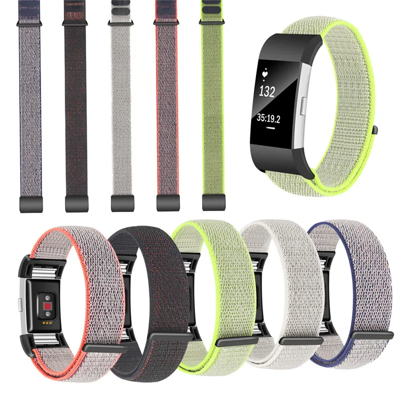 Sports Nylon Loop Watch Band For fitbit charge 2 Magnetic Closed Buckle Correa Replacment Belt Wrist Straps for fitbit charge2
Sports Nylon Loop Watch Band For fitbit charge 2 Magnetic Closed Buckle Correa Replacment Belt Wrist Straps for fitbit charge2