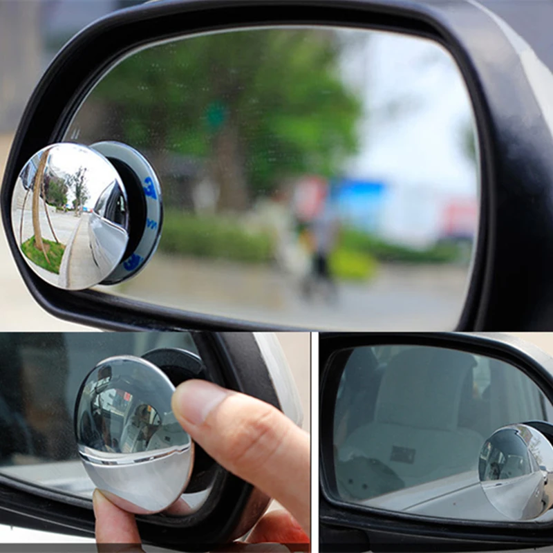 1 pair frameless ultrathin 360 Degree Wide Angle Round Convex Blind Spot mirror for parking Rear view mirror high quality
1 pair frameless ultrathin 360 Degree Wide Angle Round Convex Blind Spot mirror for parking Rear view mirror high quality