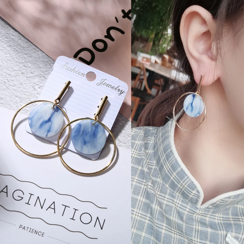 Big Round Geometric Earrings for Women Girls Green Blue Acrylic Drop Dangle Earring Acetate Acetic Acid Ear Jewelry
Big Round Geometric Earrings for Women Girls Green Blue Acrylic Drop Dangle Earring Acetate Acetic Acid Ear Jewelry