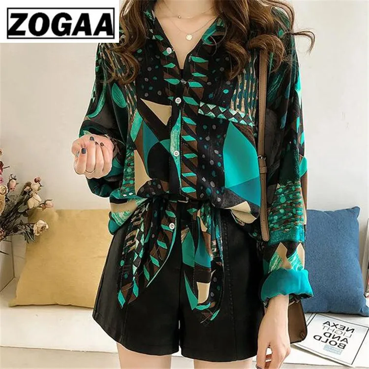 ZOGAA Summer 2019 New Korean Style Women Blouses and Tops Wild Loose Temperament Long-sleeved Sunscreen Shirt Women Clothing
ZOGAA Summer 2019 New Korean Style Women Blouses and Tops Wild Loose Temperament Long-sleeved Sunscreen Shirt Women Clothing