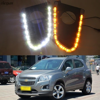 CSCSNL 1Set Led Daytime Running Light for Chevrolet Chevy TRAX 2014 2015 2016 DRL with turn signal light fog lamp cover
CSCSNL 1Set Led Daytime Running Light for Chevrolet Chevy TRAX 2014 2015 2016 DRL with turn signal light fog lamp cover