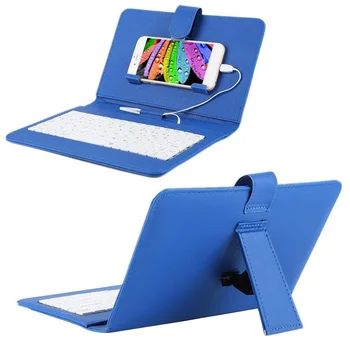 Portable Mobile Phone Keyboard with PU Leather Case Micro USB Wired Phone Clip Holder Tablet Cover For Samsung Russian Sticker
Portable Mobile Phone Keyboard with PU Leather Case Micro USB Wired Phone Clip Holder Tablet Cover For Samsung Russian Sticker