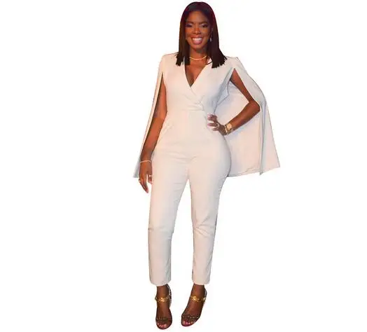Winter Cape bandage jumpsuits Sleeveless Office skinny sportsuit Sexy night club rompers womens jumpsuit DW485
Winter Cape bandage jumpsuits Sleeveless Office skinny sportsuit Sexy night club rompers womens jumpsuit DW485