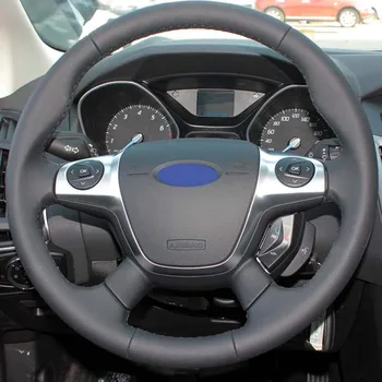 Dedicated DIY Genuine Leather Car Steering Wheel Cover racing for Ford KUGA 2012 2013, steering-wheel covers
Dedicated DIY Genuine Leather Car Steering Wheel Cover racing for Ford KUGA 2012 2013, steering-wheel covers
