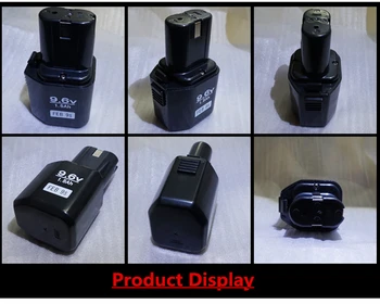 High Quality 9.6V Electric Drill Batteries 14.4V / 18V/12v/ 7.2V 1.5AH NI-CD Rechargeable and FREE one Drill
High Quality 9.6V Electric Drill Batteries 14.4V / 18V/12v/ 7.2V 1.5AH NI-CD Rechargeable and FREE one Drill