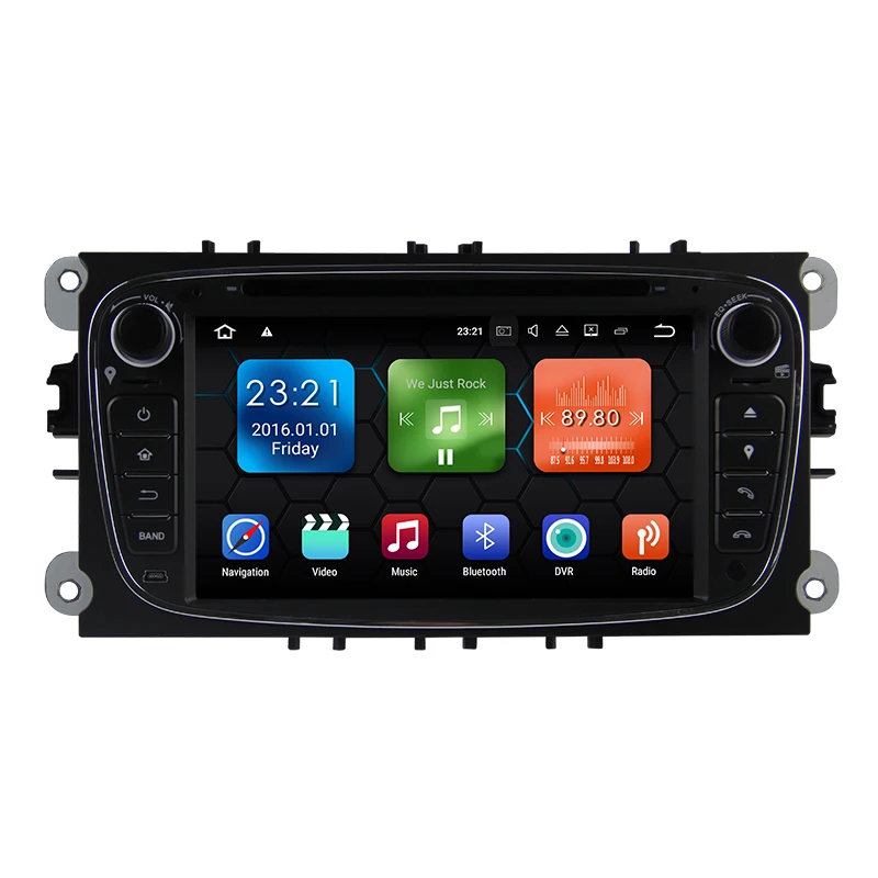 Android 7.1 Car DVD Player GPS for FORD Mondeo S-MAX FOCUS 2 Radio Navigation Bluetooth
Android 7.1 Car DVD Player GPS for FORD Mondeo S-MAX FOCUS 2 Radio Navigation Bluetooth